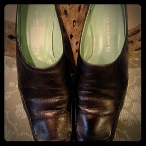 Sigerson Morrison Bronze Metallic Leather Flat